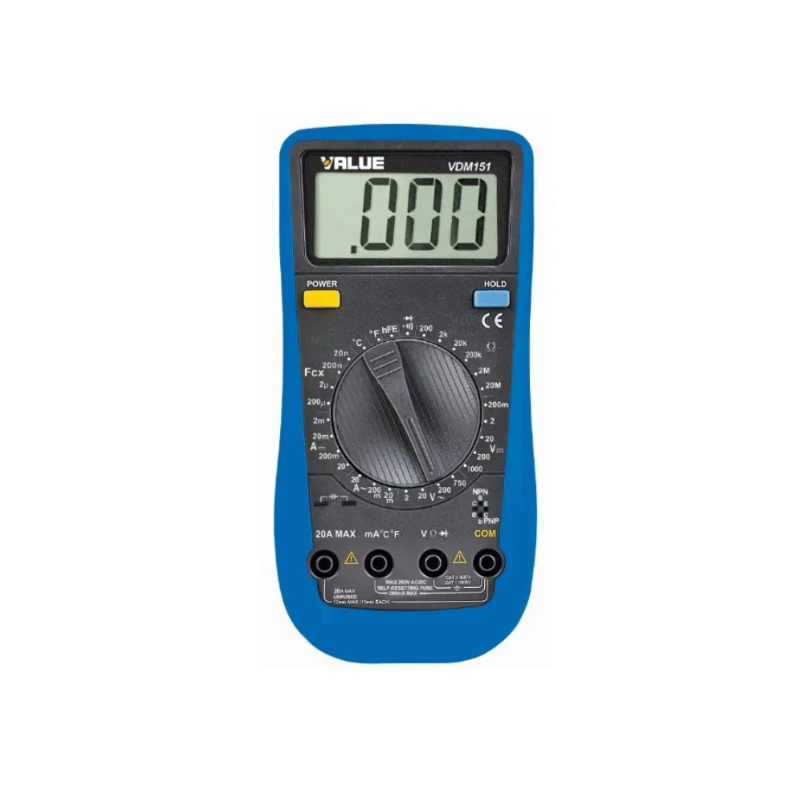 MULTIMETRE DIGITAL 30 FONCTIONS VDM151